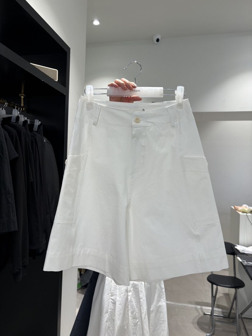 CREAM-P韓國代購女士新款熱賣休閑時尚推薦26春夏短褲口袋CREAM-P短褲