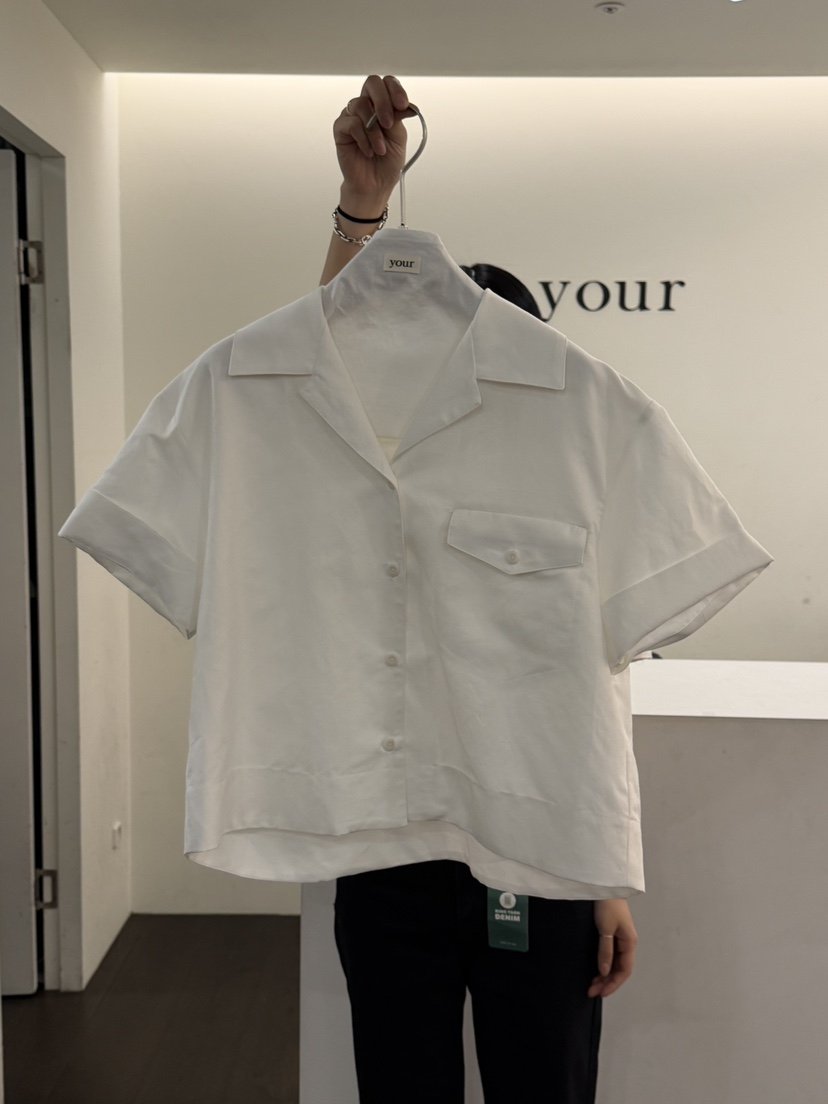 YOUR-P韓國東大門直郵女裝新款時尚推薦26春夏襯衫蕾絲衫YOUR-P襯衫/蕾絲衫