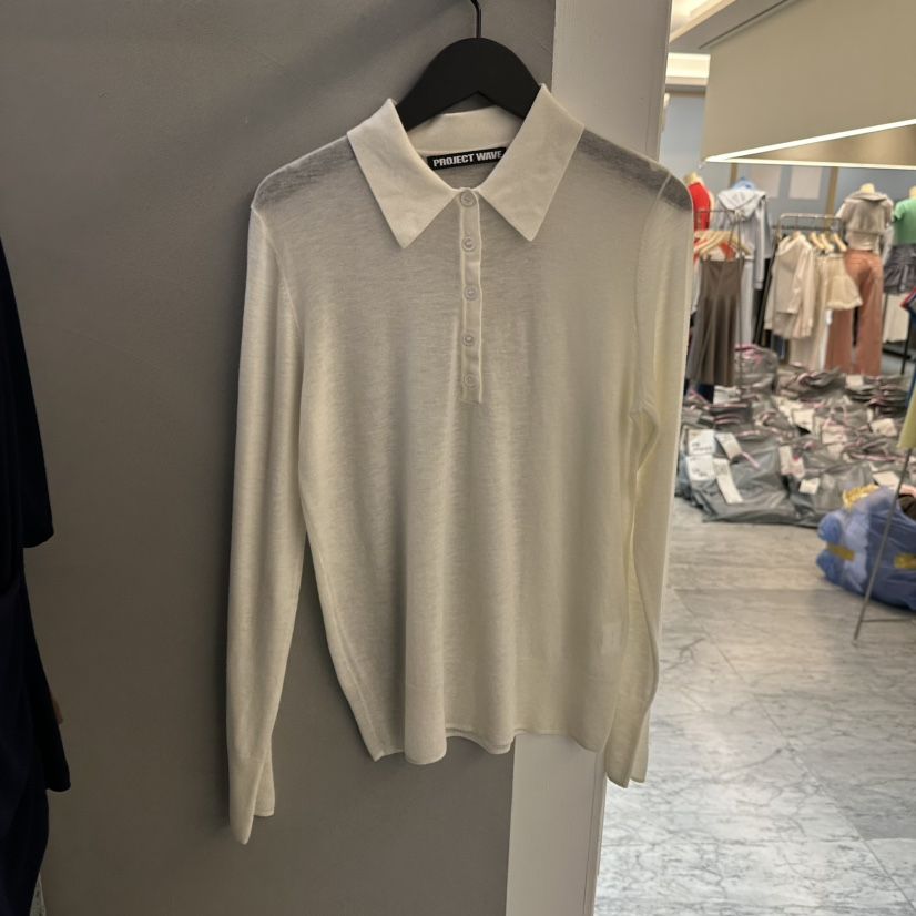 PROJECT WAVE-P韓國直郵實拍女士新品職業人氣休閑針織衫PROJECT WAVE針織衫