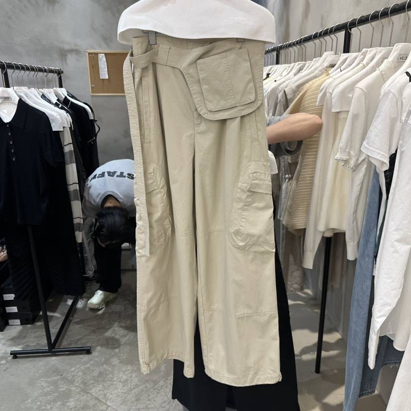 HELDER-P韓國直郵實拍女裝新品26春夏休閑褲工裝褲含腰包HELDER休閑褲