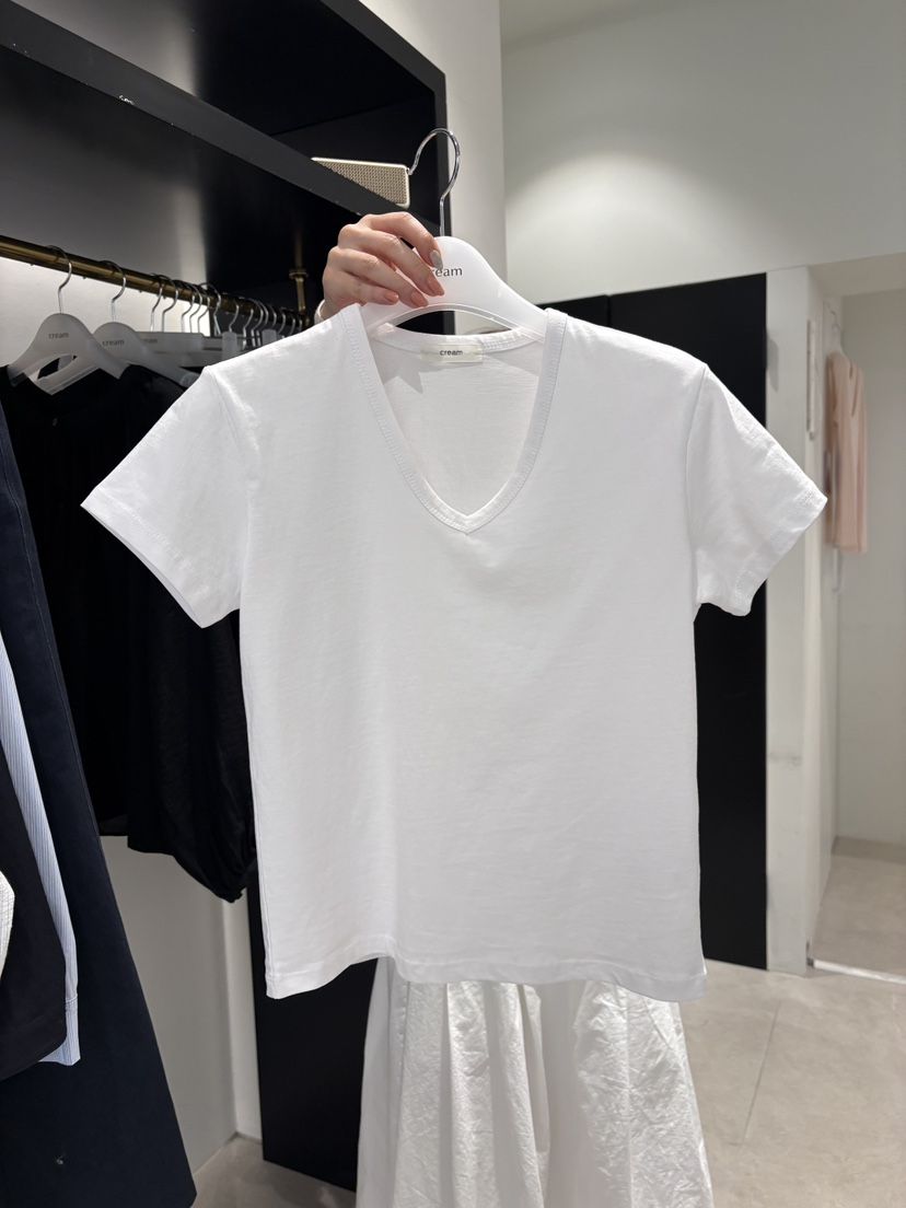 CREAM-P韓國東大門代購女裝新款熱賣時尚推薦26春夏職業T恤CREAM-PT恤