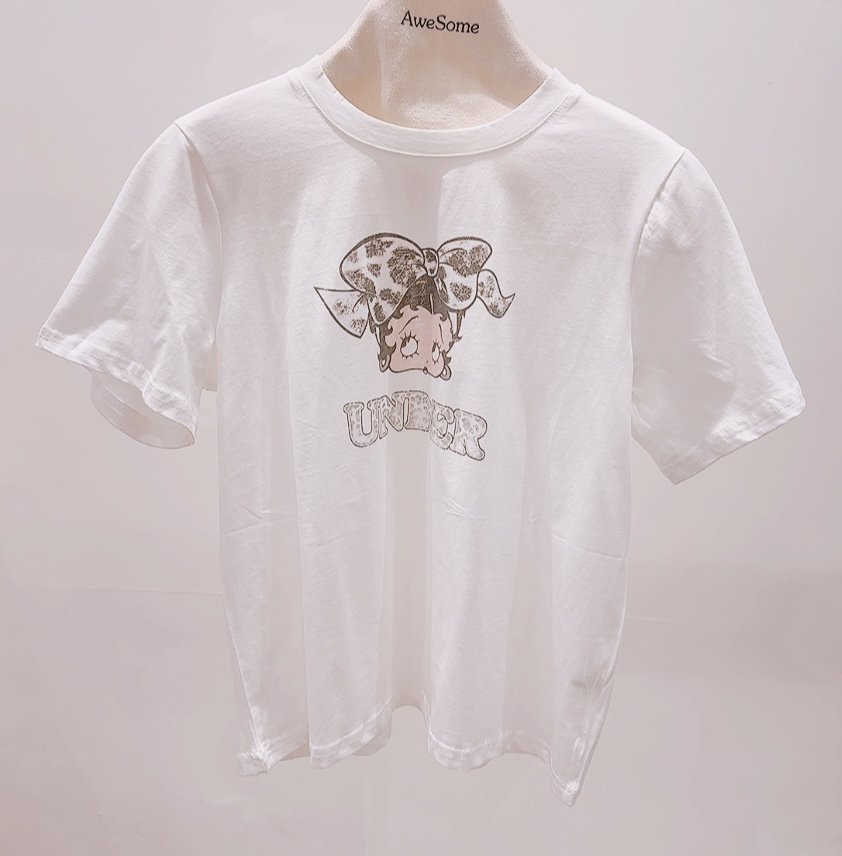 AWESOME-P韓國代購女裝新品人氣26春夏熱賣休閑職業推薦T恤AWESOME-PT恤