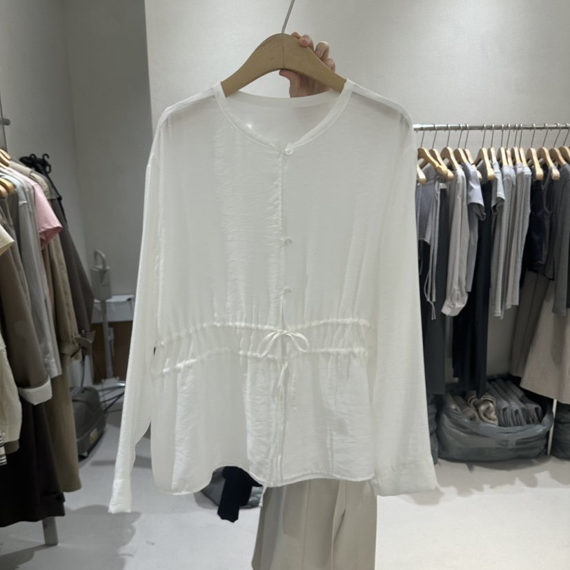 OVU韓國代購女士新款熱賣推薦26春夏休閑職業時尚襯衫蕾絲衫OVU襯衫/蕾絲衫