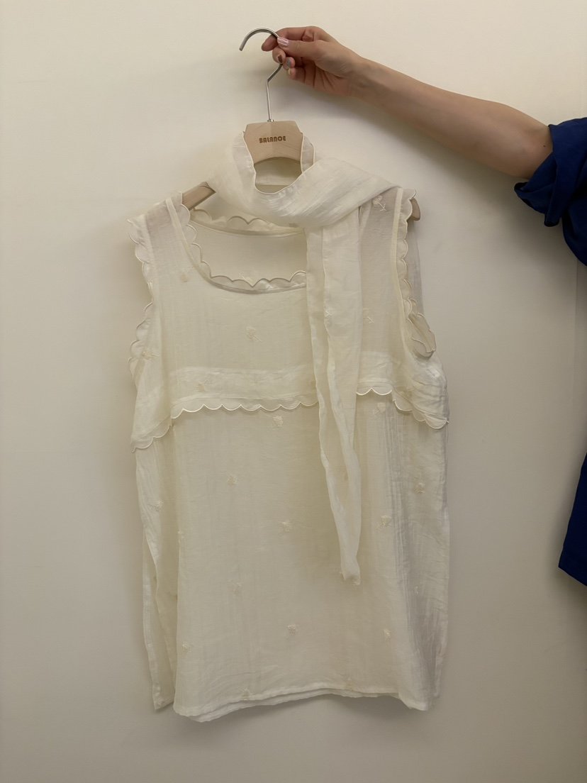 BALANCE韓國代購女裝新款時尚推薦26春夏熱賣連衣裙含圍巾BALANCE連衣裙