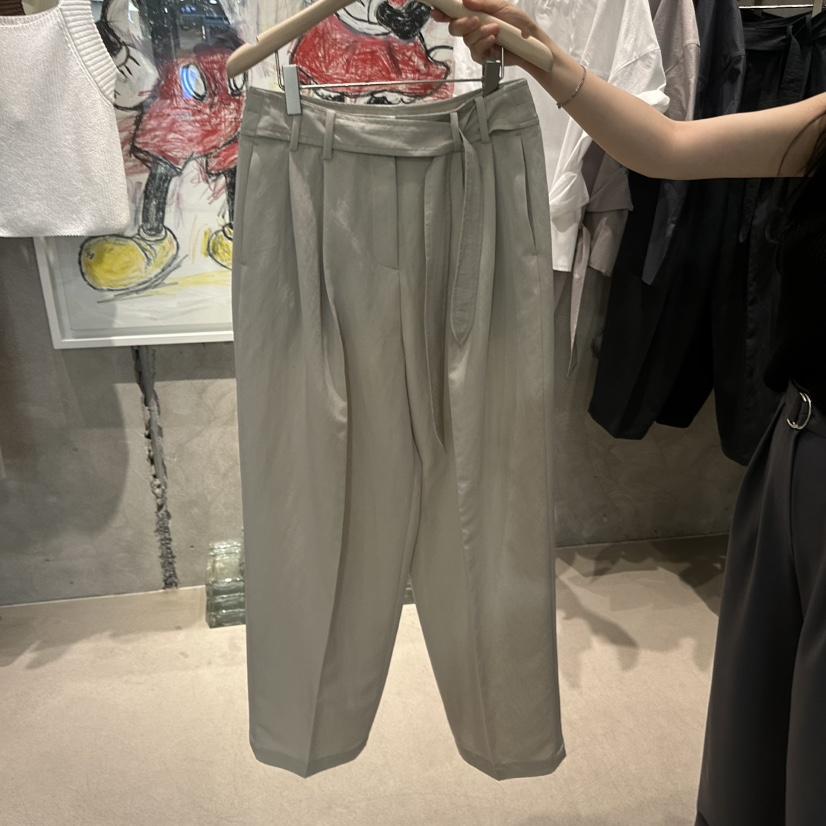 LAMAGIEPIE/LAMAGIE GREY韓國東大門直郵女士新品26春夏休閑褲LAMAGIEPIE/LAMAGIE GREY休閑褲