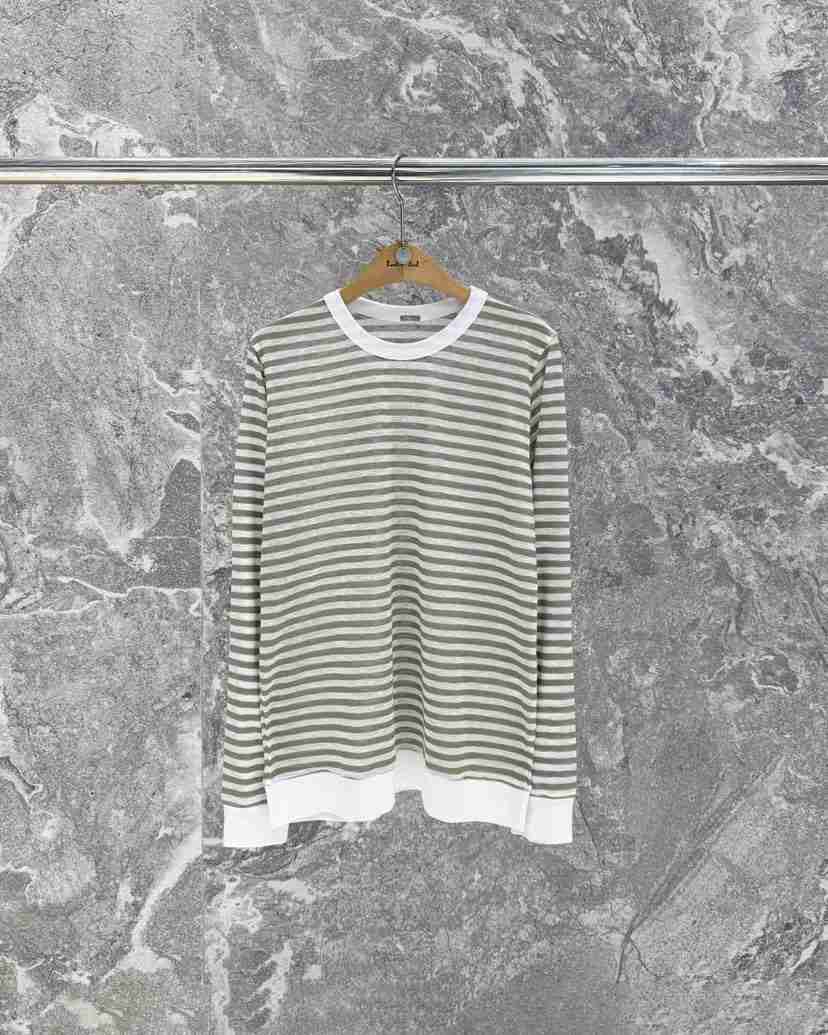 ROOKIE BUD韓國東大門代購女裝新品熱賣長袖T恤修身條紋ROOKIE BUD-L長袖T恤