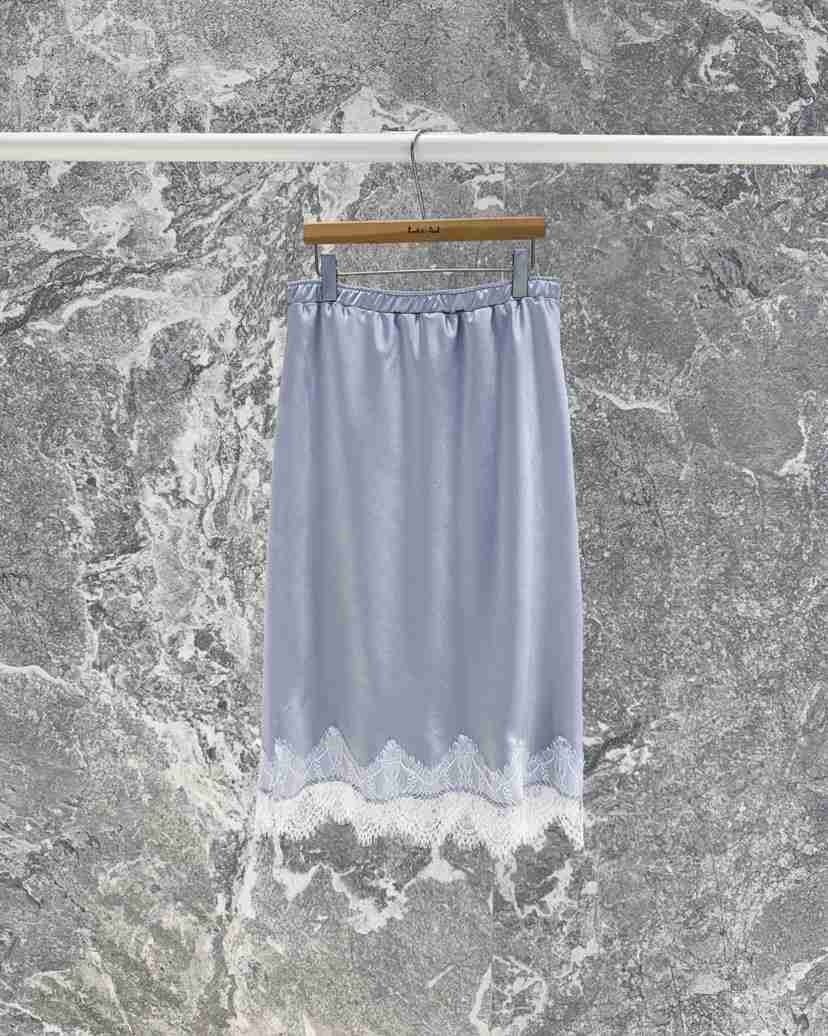 ROOKIE BUD韓國直郵女士新款推薦職業時尚半身裙中短裙蕾絲ROOKIE BUD-L半身裙/中短裙