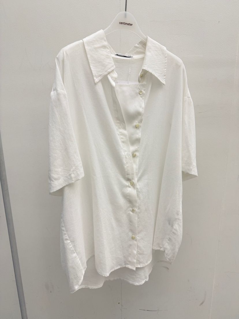 CM韓國直郵女士新品熱賣職業推薦人氣26春夏休閑襯衫蕾絲衫CM_centimeter襯衫/蕾絲衫