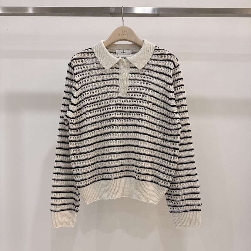 BLANC-A韓國直郵實拍女裝新品26春夏推薦時尚休閑針織衫BLANC-A針織衫