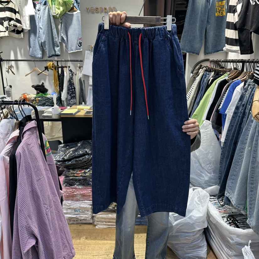 YESFREE韓國代購女士新品熱賣休閑人氣職業推薦26春夏牛仔褲YESFREE牛仔褲