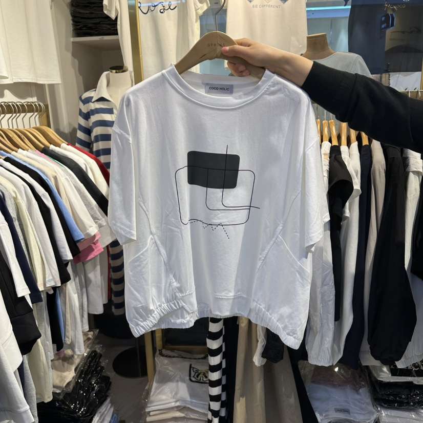 COCO HOLIC韓國代購女士新品熱賣休閑人氣推薦職業時尚T恤COCO HOLICT恤
