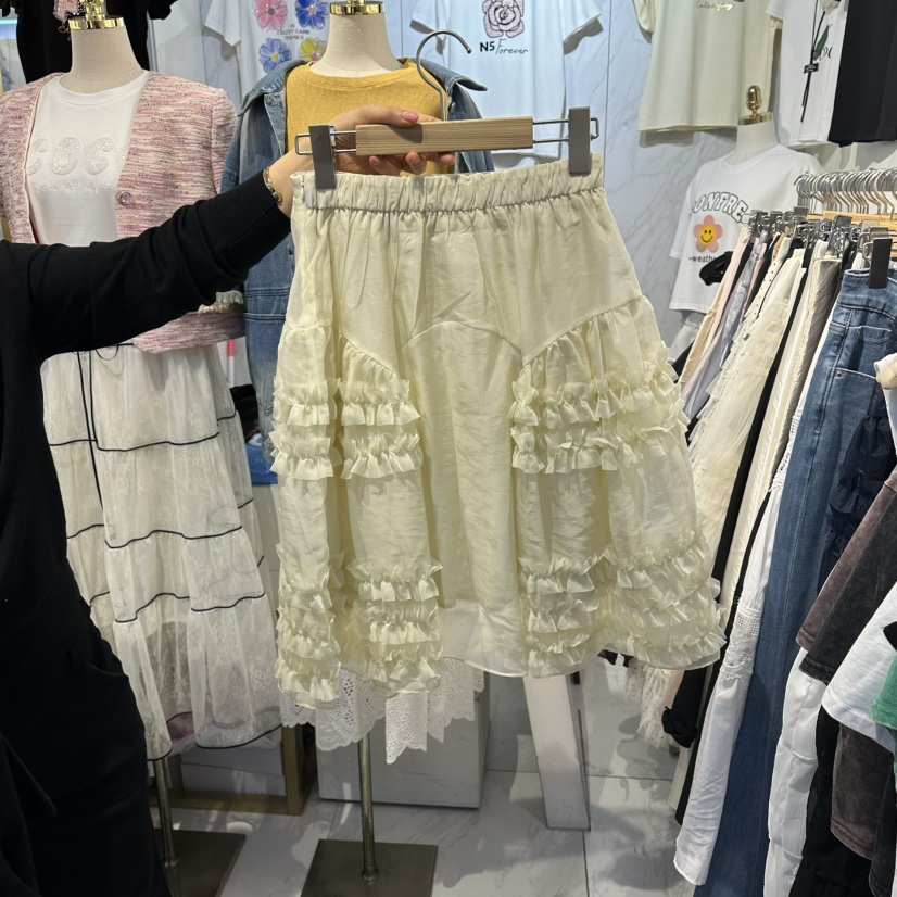 COCO HOLIC韓國東大門代購女士新款人氣時尚推薦短裙蕾絲COCO HOLIC短裙