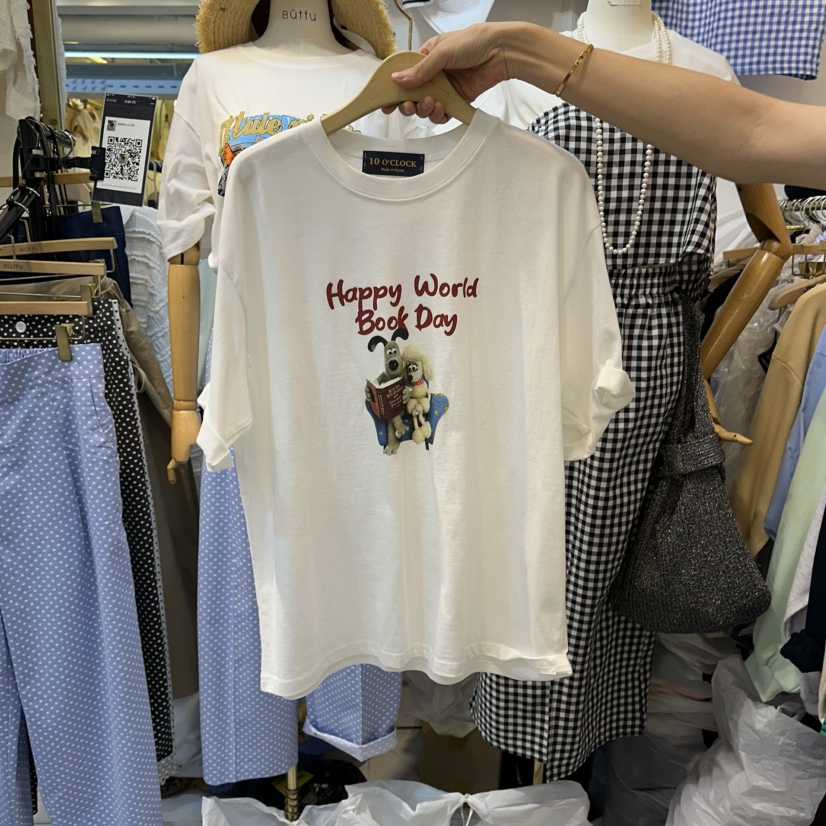 BUTTU/10 OCLOCK韓國代購女士新品推薦時尚人氣T恤史努比BUTTU/10 OCLOCKT恤