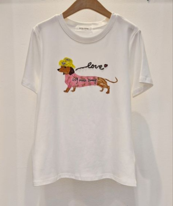 BLING BLING-S/RICO東大門直郵女士新款26春夏時尚T恤BLING BLING-S/RICOT恤