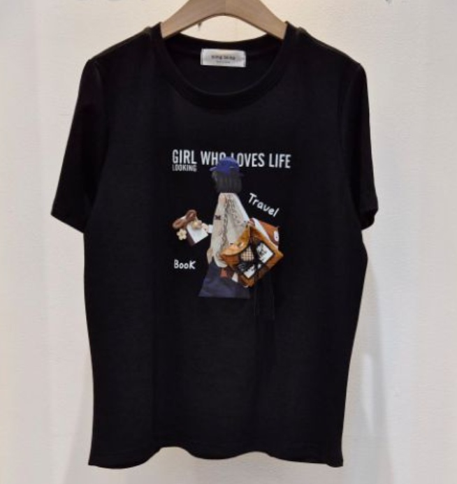 BLING BLING-S/RICO東大門直郵女裝新品休閑人氣真品T恤BLING BLING-S/RICOT恤