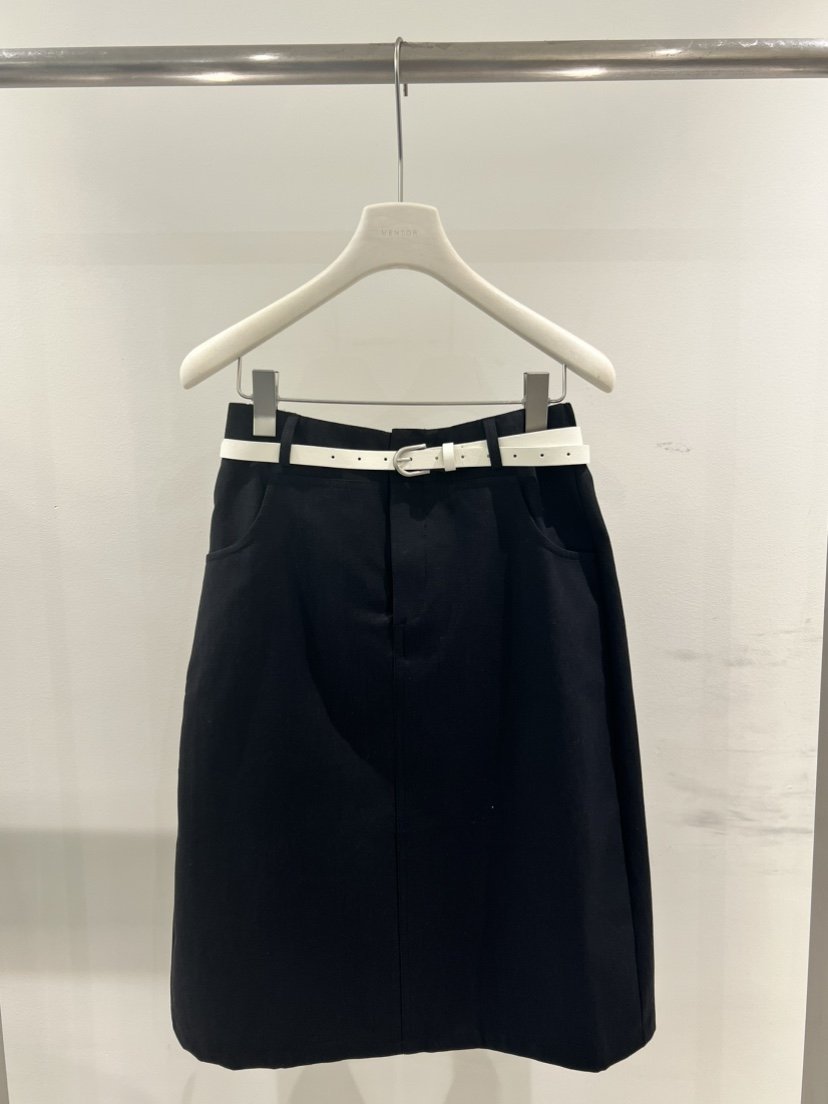 MENTOR東大門實拍女士新款人氣休閑半身裙中短裙不含腰帶MENTOR半身裙/中短裙