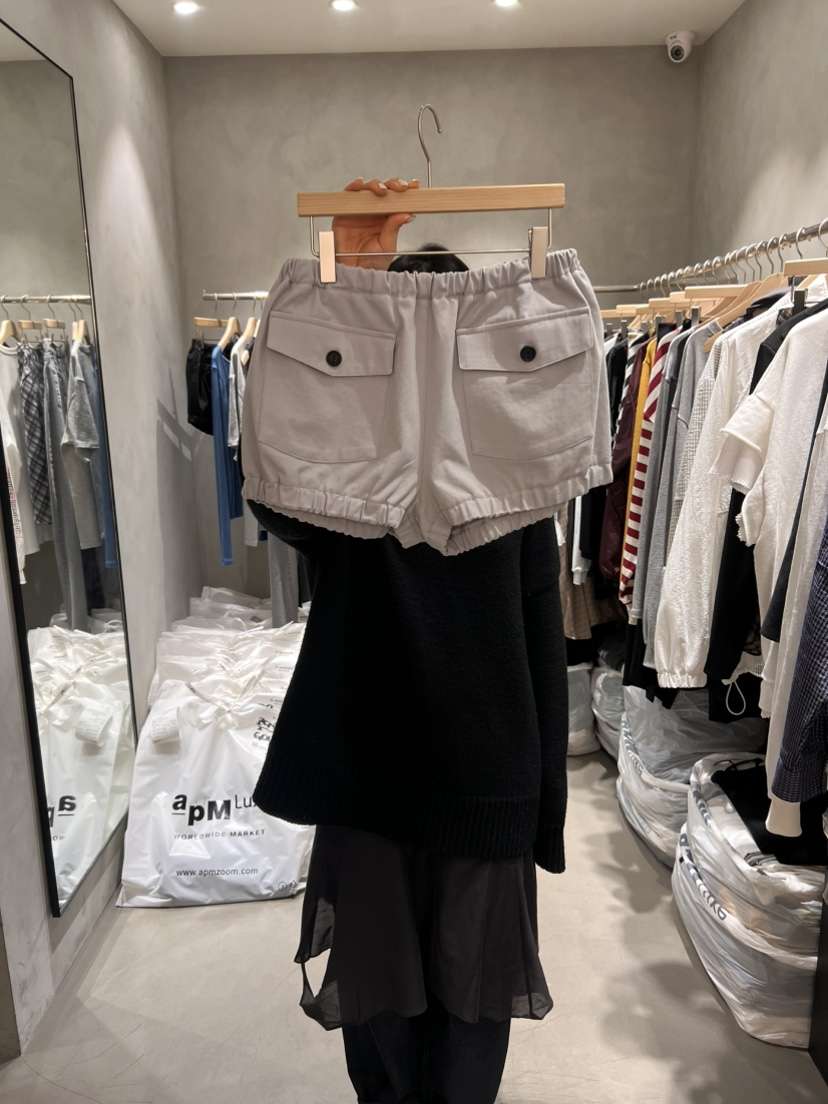 X-MOOD韓國直郵女裝新款休閑熱賣時尚推薦職業人氣真品短褲X-MOOD短褲