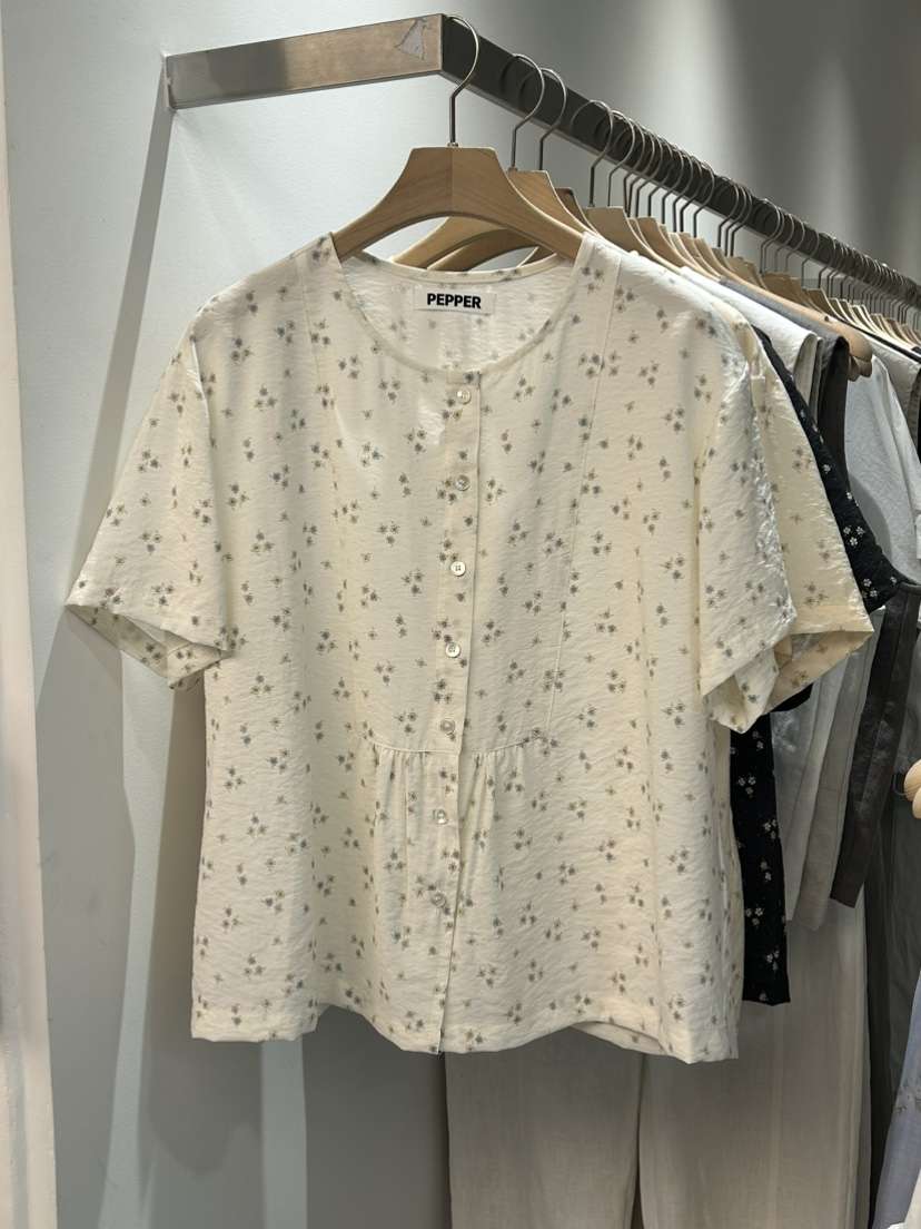 PEPPER-L韓國代購女裝新品人氣真品推薦休閑時尚襯衫蕾絲衫PEPPER襯衫/蕾絲衫