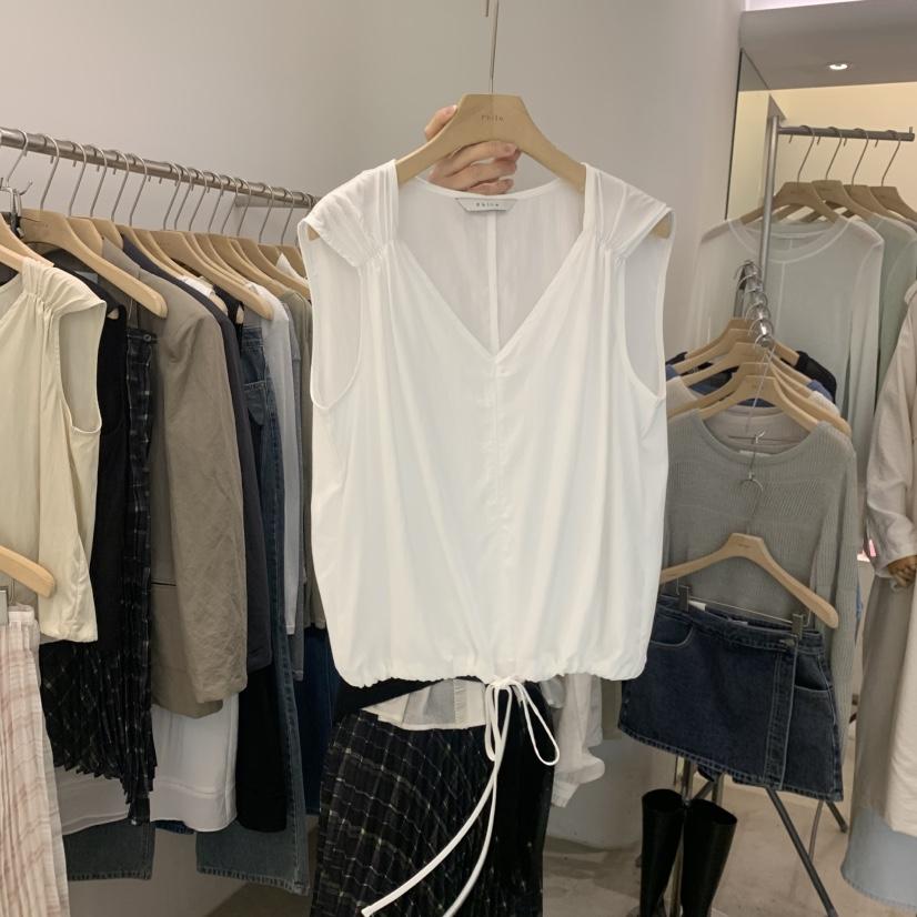 PHILO東大門代購女士新品休閑真品時尚熱賣26春夏吊帶背心PHILO吊帶/背心