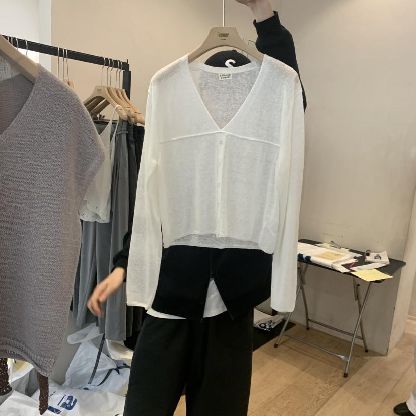 LA MAGIE FEMME韓國代購女士新品職業時尚休閑推薦針織衫Lamagie Femme針織衫