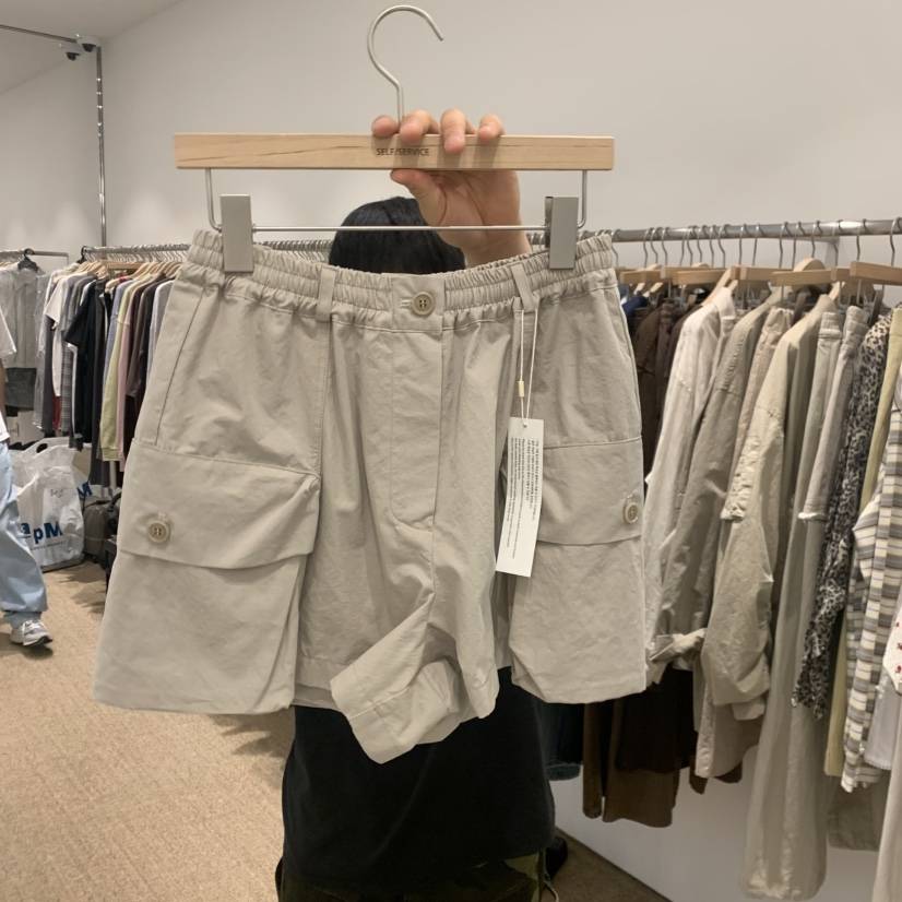 SELF SERVICE東大門實拍女士新品26春夏職業熱賣短褲工裝SELF SERVICE短褲