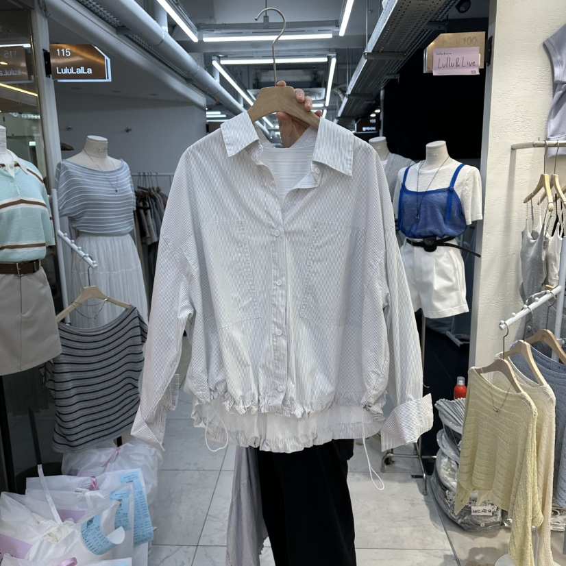 FLYFLY/LULULALLA/LIVE東大門實拍女裝新品推薦襯衫蕾絲衫FLYFLY/LULULALLA/LIVE襯衫/蕾絲衫