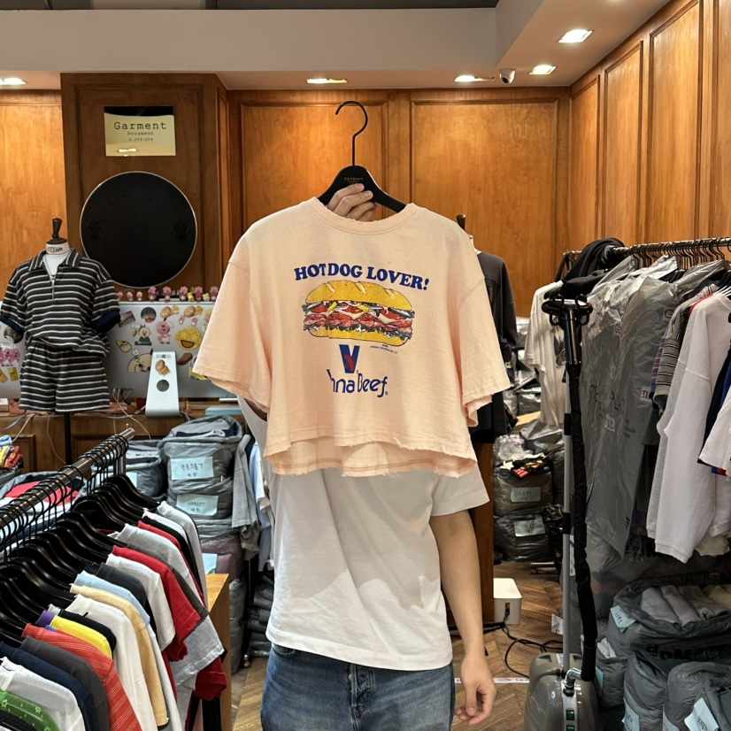 GARMENT-P韓國直郵女裝新款人氣休閑26春夏推薦時尚真品T恤GARMENTT恤