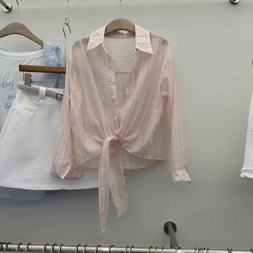 FLYFLY/LULULALLA/LIVE東大門實拍女士新品26春夏襯衫蕾絲衫FLYFLY/LULULALLA/LIVE襯衫/蕾絲衫