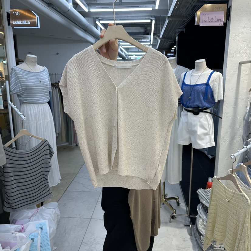 FLYFLY/LULULALLA/LIVE韓國直郵女士新款休閑針織衫亞麻針織FLYFLY/LULULALLA/LIVE針織衫
