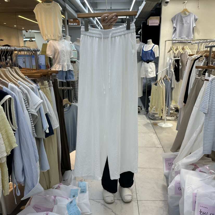 FLYFLY/LULULALLA/LIVE韓國代購女士新款26春夏人氣休閑褲FLYFLY/LULULALLA/LIVE休閑褲