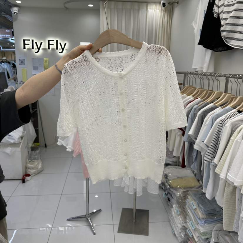 FLYFLY/LULULALLA/LIVE東大門實拍女裝新品休閑針織衫不含內搭FLYFLY/LULULALLA/LIVE針織衫