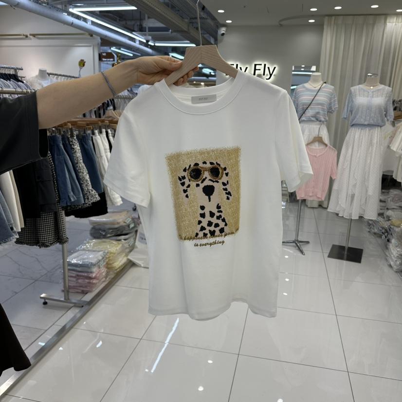 FLYFLY/LULULALLA/LIVE東大門直郵女裝新款真品人氣T恤FLYFLY/LULULALLA/LIVET恤