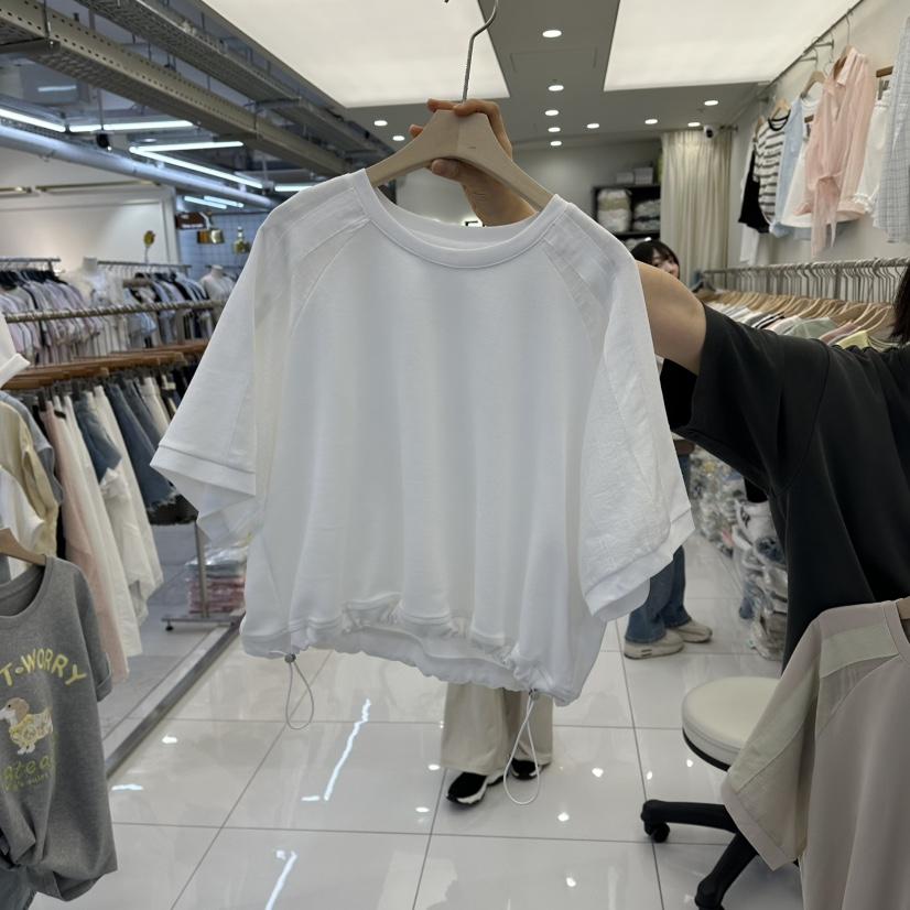 FLYFLY/LULULALLA/LIVE東大門代購女裝新品26春夏休閑T恤FLYFLY/LULULALLA/LIVET恤