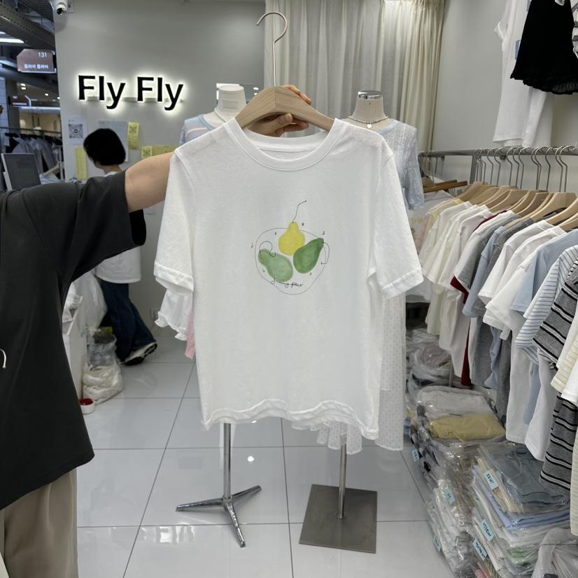 FLYFLY/LULULALLA/LIVE東大門實拍女裝新品推薦熱賣T恤FLYFLY/LULULALLA/LIVET恤