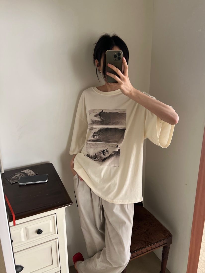 ME MO東大門代購女裝新款26春夏推薦熱賣職業休閑真品T恤ME MOT恤