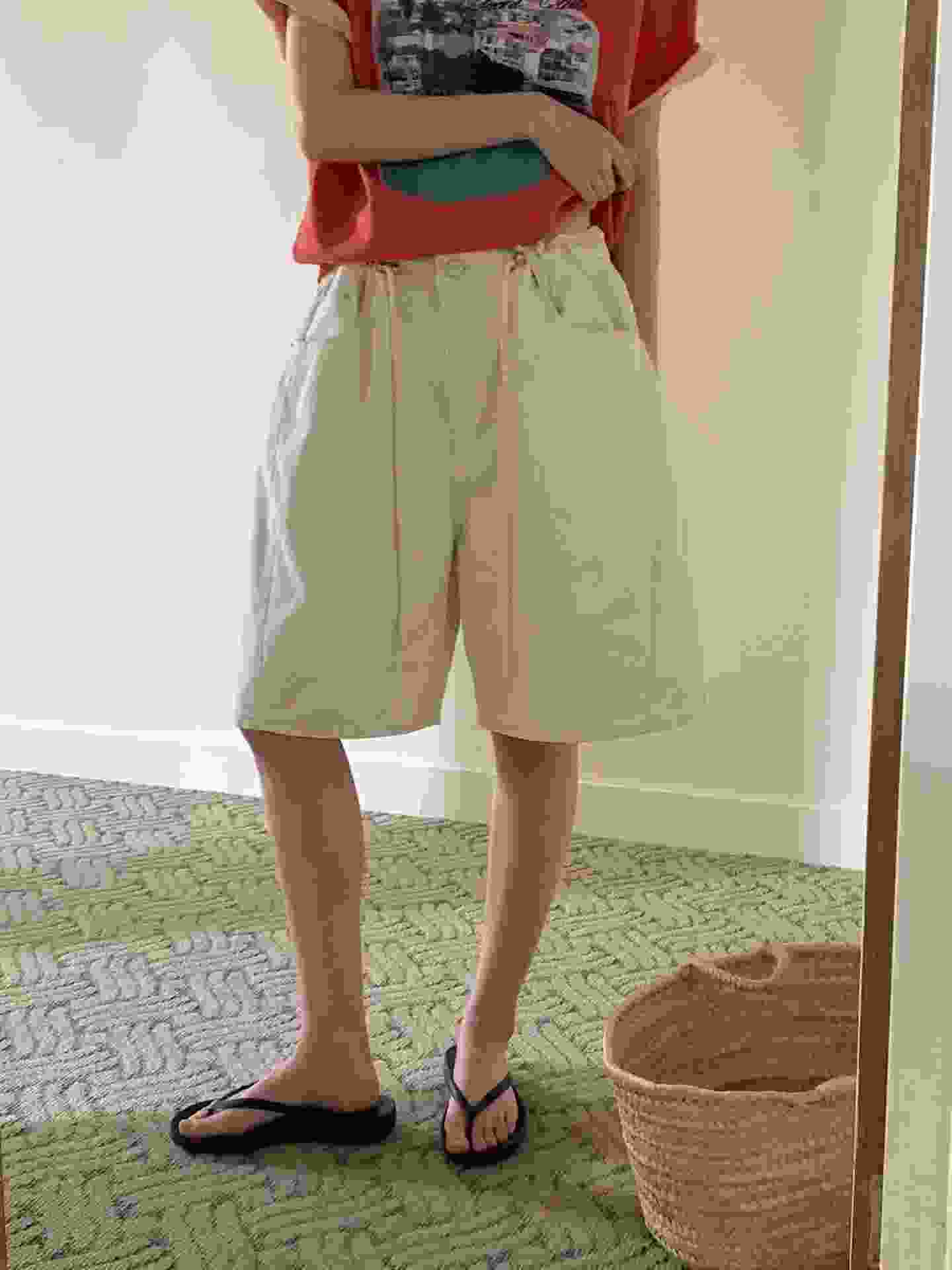 L V C東大門實拍女士新品真品26春夏時尚人氣職業休閑短褲L_V_C短褲