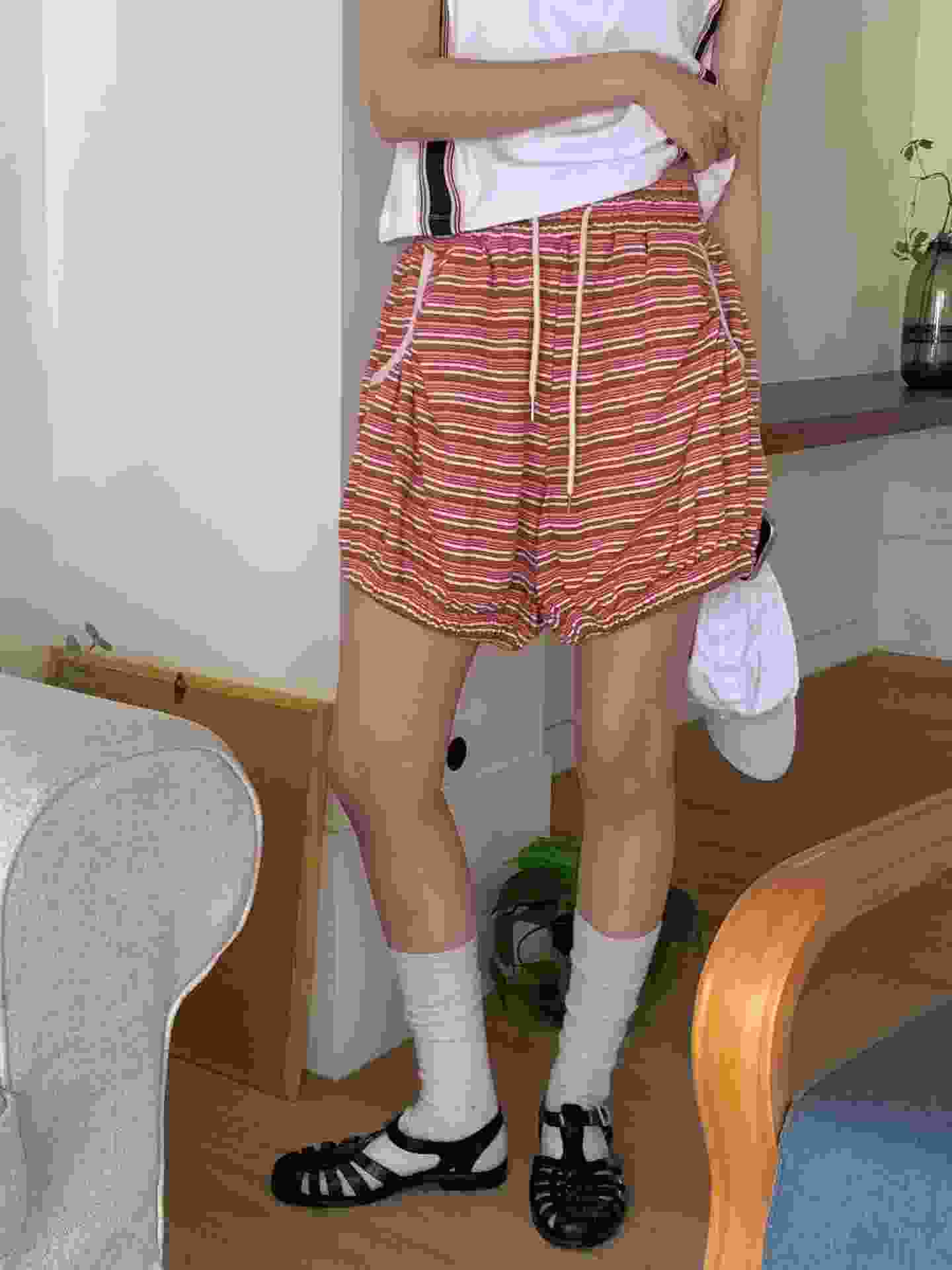 L V C韓國代購女裝新品26春夏休閑人氣推薦時尚職業短褲L_V_C短褲