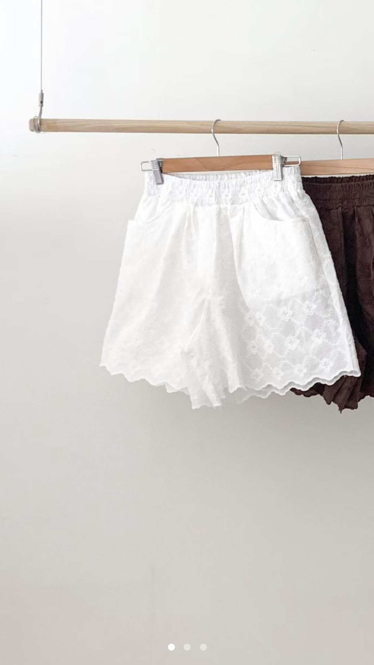 L V C韓國代購女士新款真品職業26春夏時尚休閑短褲蕾絲L_V_C短褲