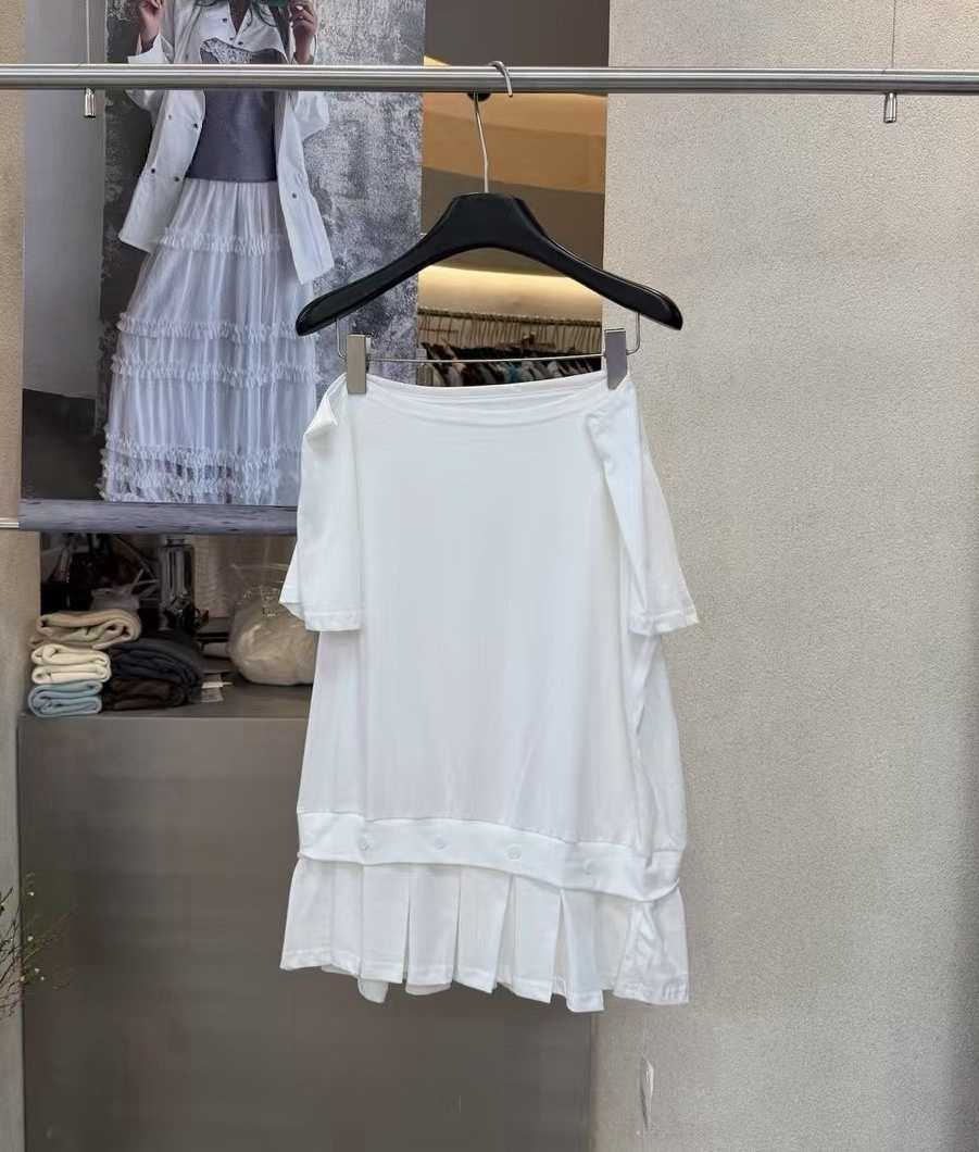 SYMBOL韓國直郵實拍女裝新品推薦職業熱賣人氣T恤褶裥紐扣SYMBOLT恤