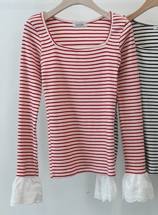 ANOTHER AVENUE韓國東大門直郵女裝新款人氣熱賣長袖T恤ANOTHER AVENUE長袖T恤