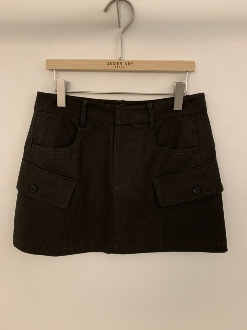 UNDER KEY韓國東大門直郵女裝新款熱賣時尚職業人氣短裙UNDER KEY短裙