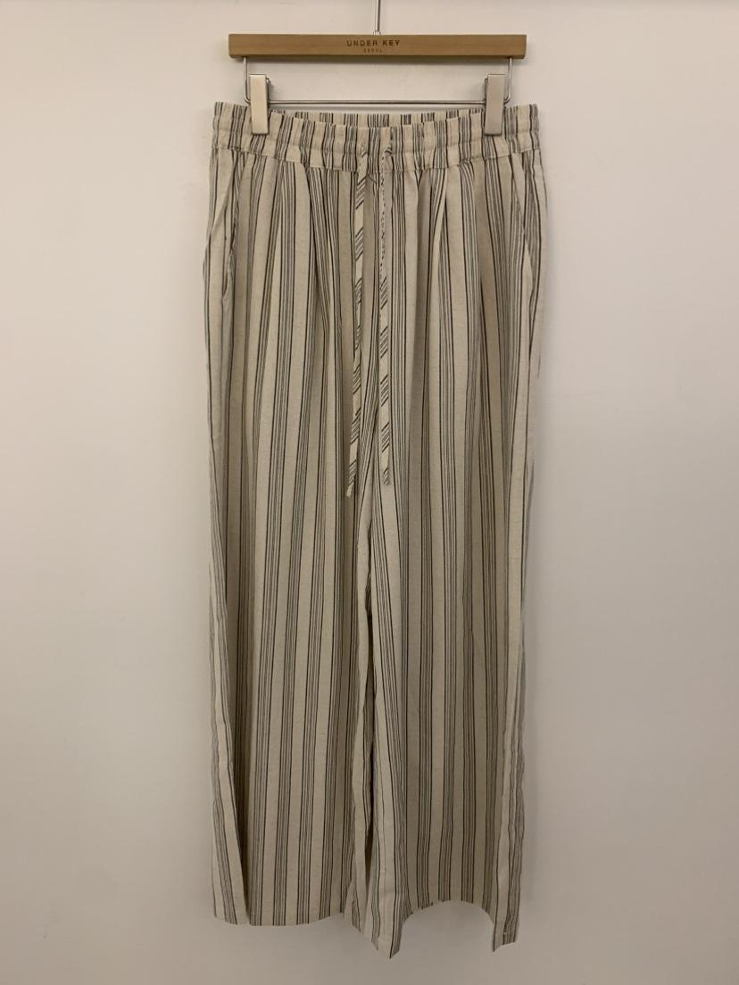 UNDER KEY韓國代購女士新品26春夏熱賣休閑人氣休閑褲亞麻UNDER KEY休閑褲