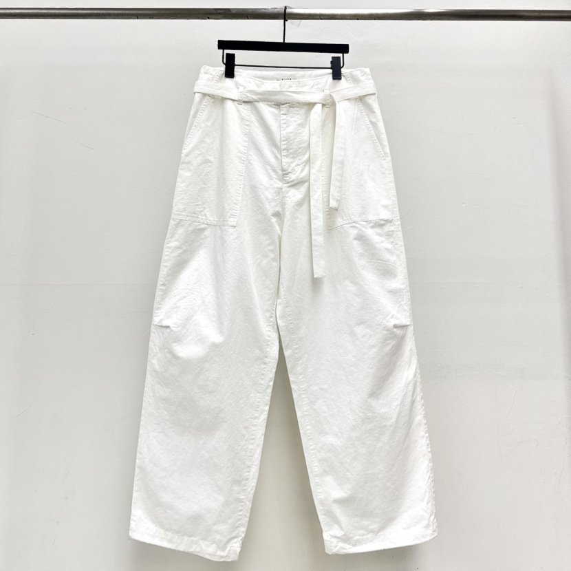 RIVER韓國直郵實拍女士新品熱賣休閑推薦人氣休閑褲含腰帶WATER/RIVER休閑褲