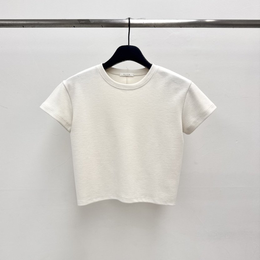 RIVER韓國代購女裝新品推薦職業人氣熱賣休閑26春夏時尚T恤WATER/RIVERT恤
