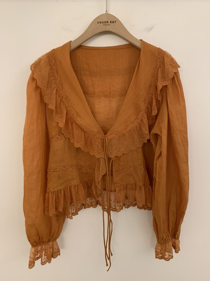 UNDER KEY韓國東大門代購女士新品熱賣推薦時尚襯衫蕾絲衫UNDER KEY襯衫/蕾絲衫