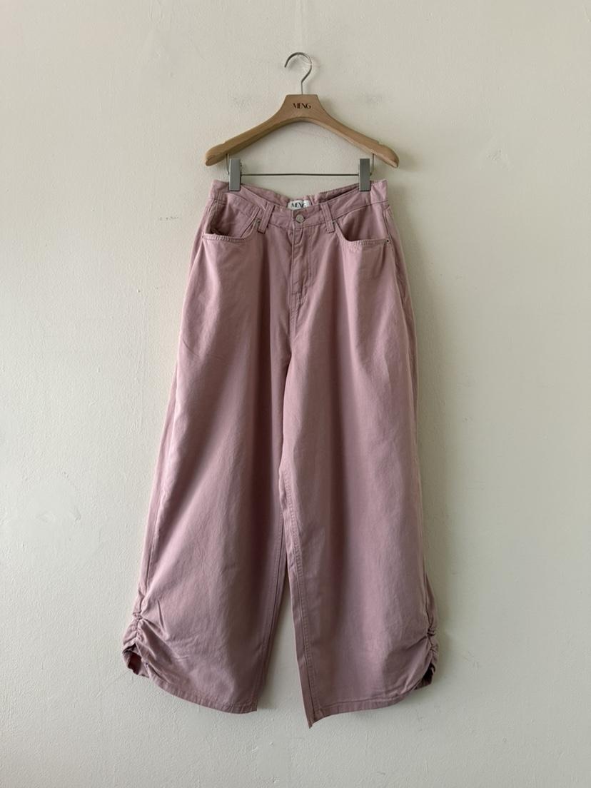 MENG韓國東大門代購女裝新款人氣時尚26春夏推薦熱賣休閑褲MENG休閑褲