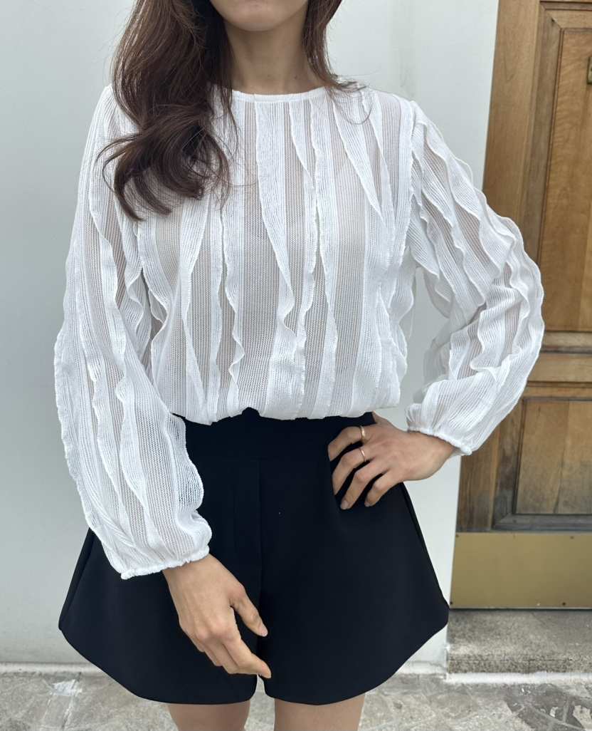 CLASSY-O韓國直郵女裝新款時尚休閑26春夏人氣襯衫蕾絲衫CLASSY-O襯衫/蕾絲衫