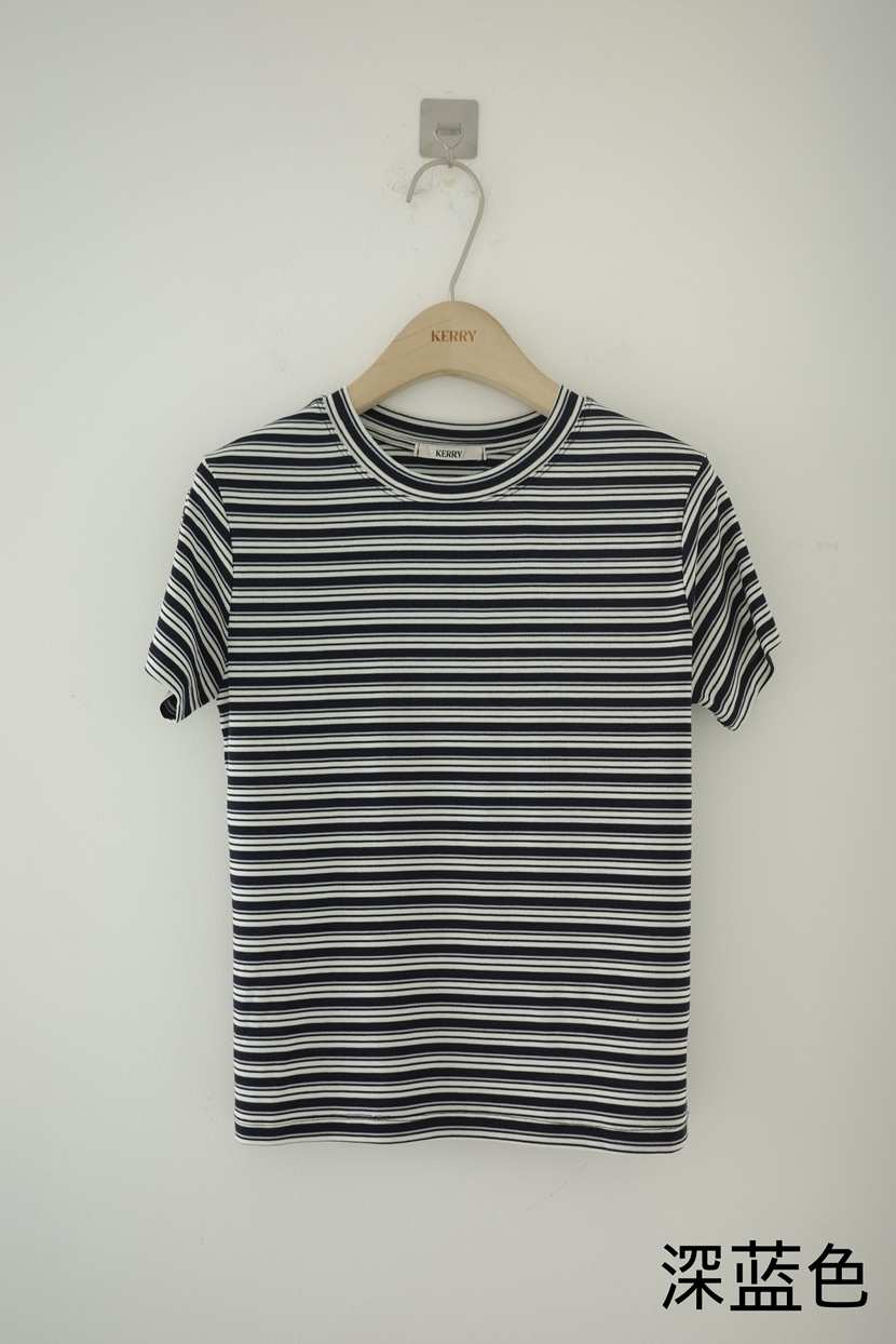 KERRY韓國東大門直郵女裝新款休閑推薦職業時尚熱賣T恤天絲KERRYT恤
