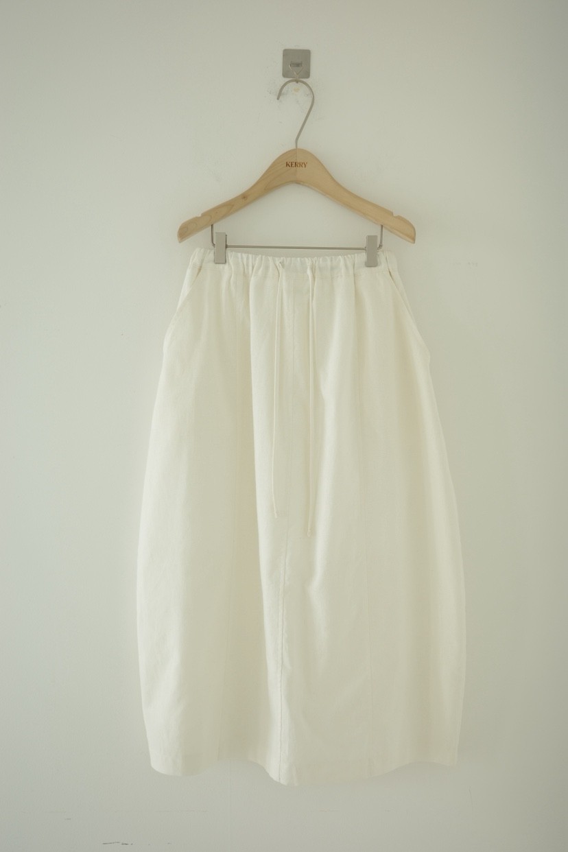 KERRY韓國直郵實拍女士新款時尚人氣26春夏半身裙中短裙亞麻KERRY半身裙/中短裙