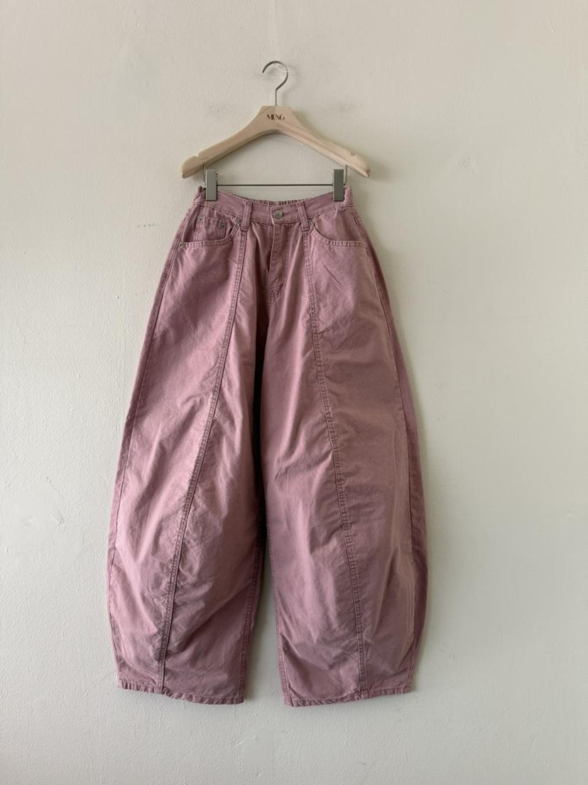 MENG韓國代購女裝新品26春夏休閑職業推薦人氣時尚休閑褲MENG休閑褲